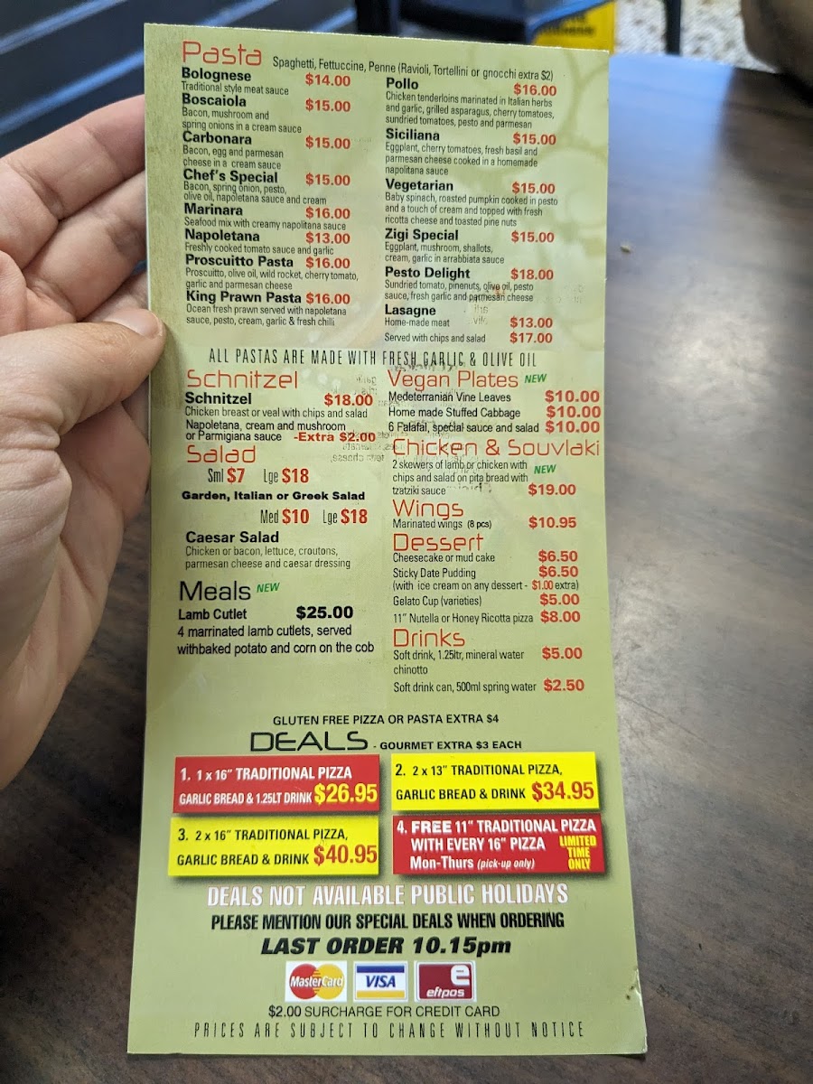 Menu Roberta's Pizzeria-1